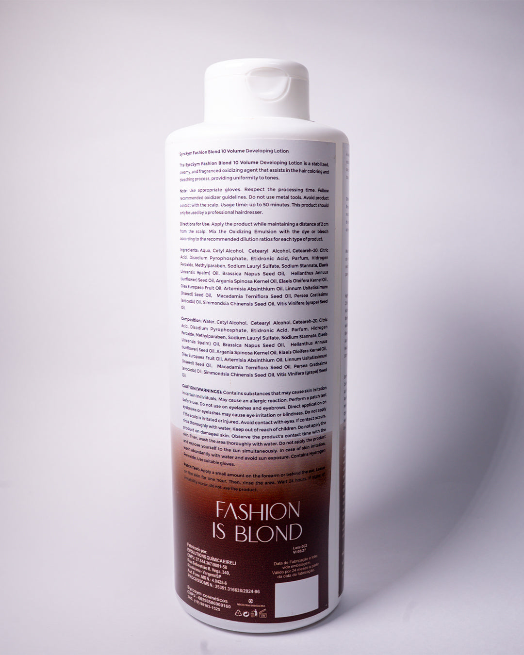 OX 10VOL - Loção Reveladora Estabilizada Fashion is Blond - 900ml
