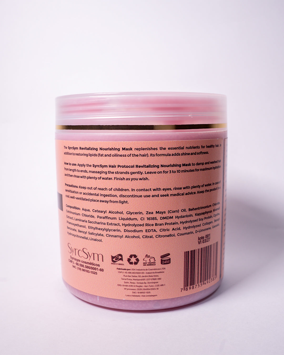 Mascara de Nutrição Profunda - Protocolo Capilar - 500ml