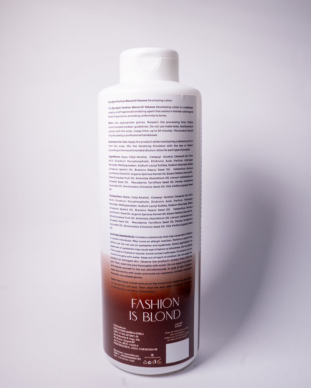 OX 40VOL - Loção Reveladora Estabilizada Fashion is Blond - 900ml