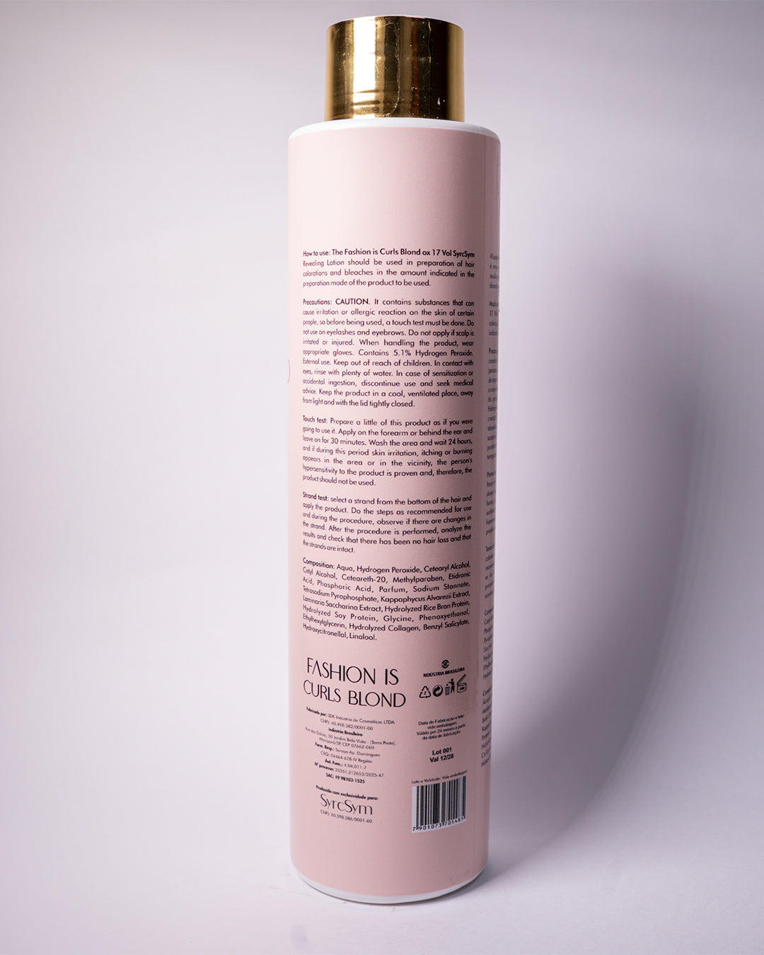 OX 17VOL - Loção Reveladora Estabilizada Fashion is Curls Blond - 900ml