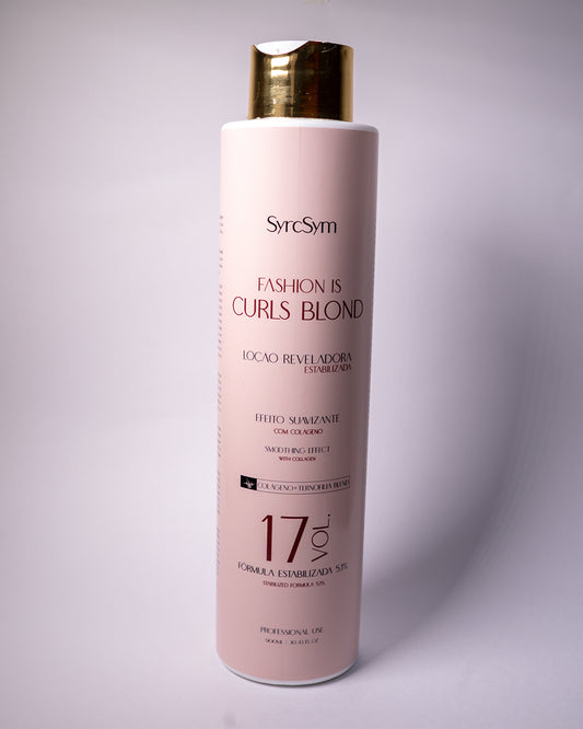 OX 17VOL - Loção Reveladora Estabilizada Fashion is Curls Blond - 900ml
