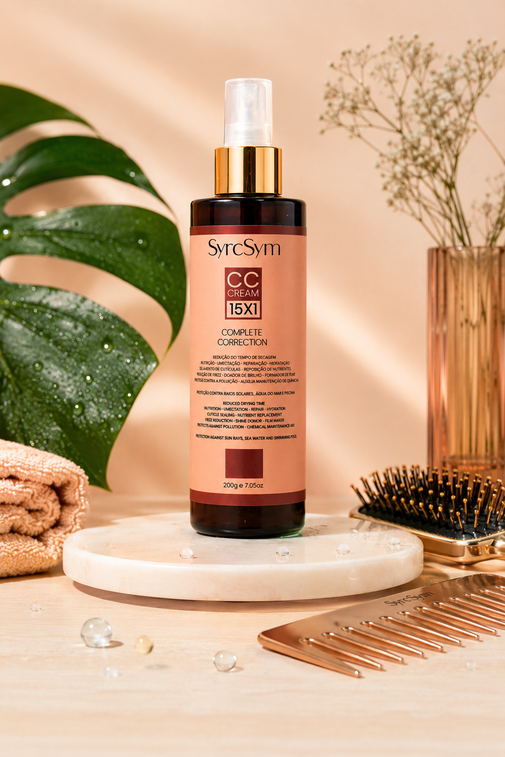 CC Cream Syrcsym 15x1 - 200ml - Crema de acabado con protección solar para el hogar 