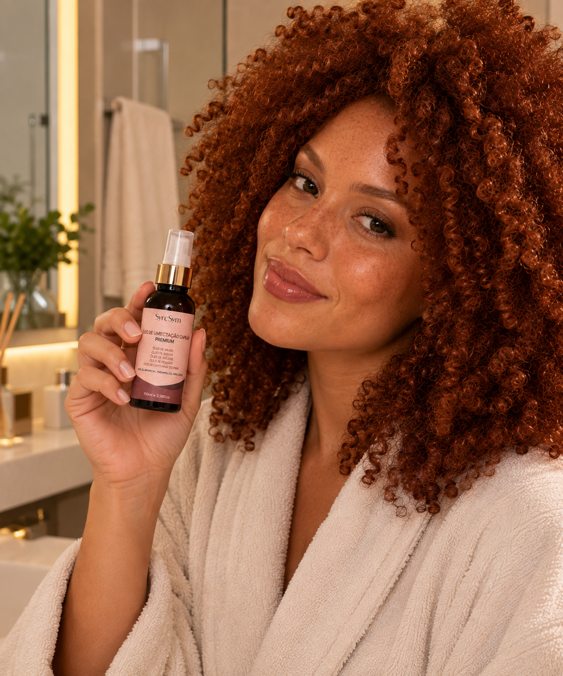 Óleo de Umectação Capilar "5 ativos profundos" • 100ml (Para todo tipo de cabelo)