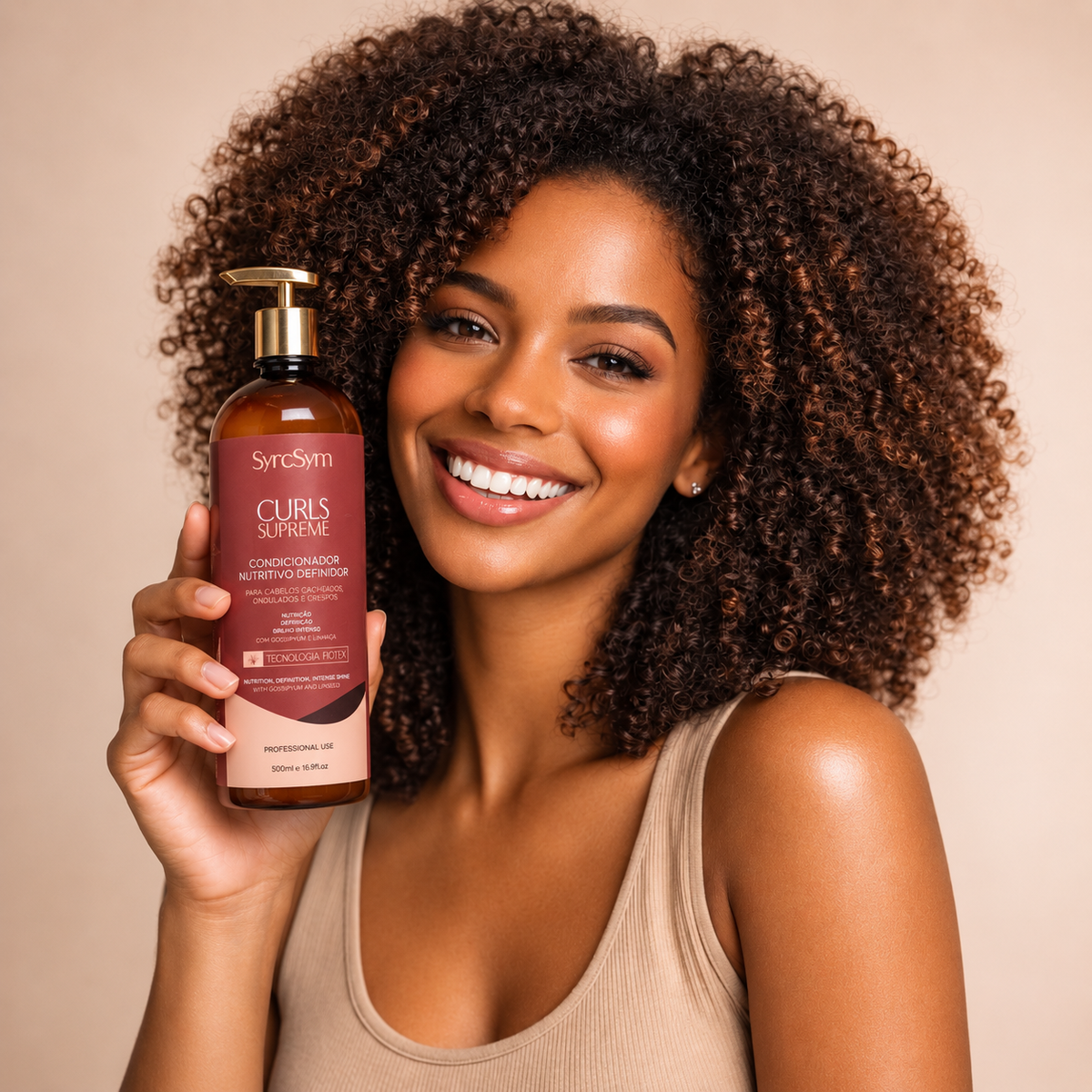 Condicionador Curls Supreme - Nutrição para Cachos e Crespos - 500ml (Curvatura 3C ao 4C)