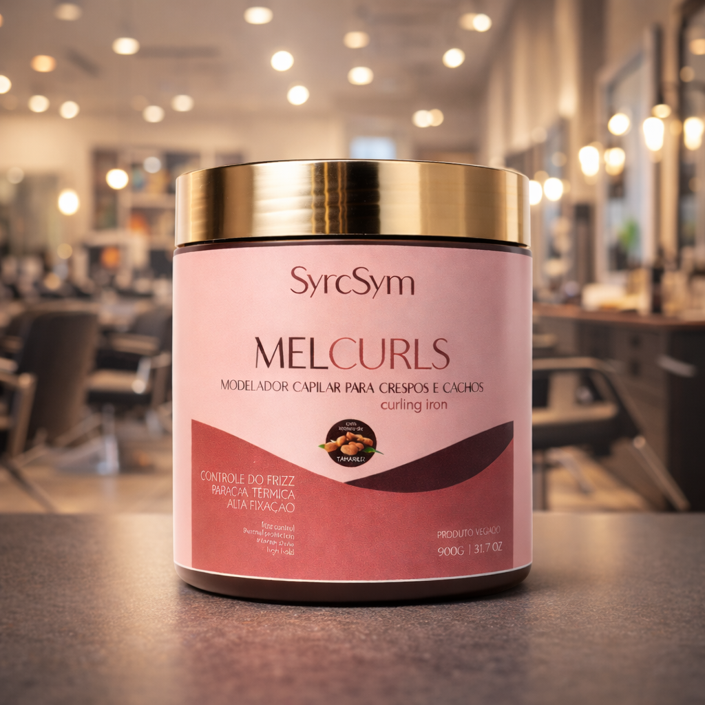 Mel Curls Modelador Capilar para Crespos e Cachos - 500g (Para curvaturas 3C ao 4C)